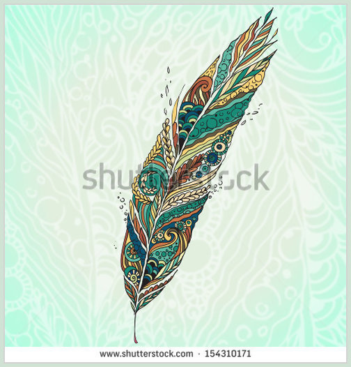 Abstract Feathers