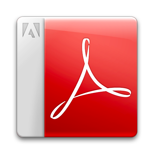 Adobe PDF Reader Icon Adobe PDF Reader Icon