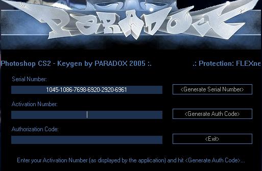 photoshop cs2 activation code generator photoshop cs2 activation code generator