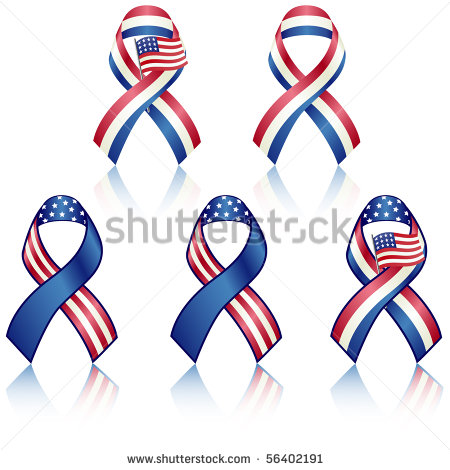 American Flag Ribbon