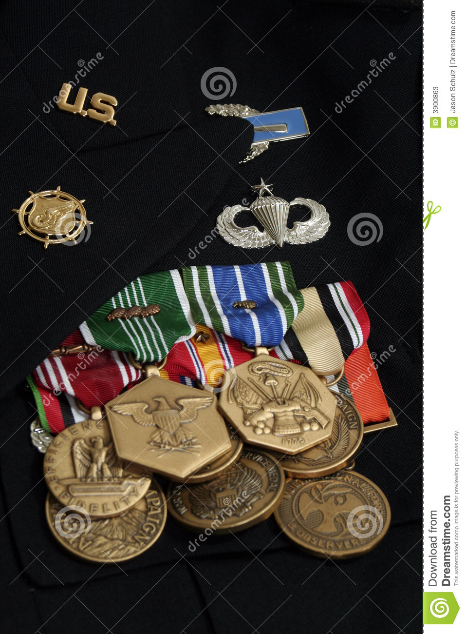 Army Dress Uniform Medals