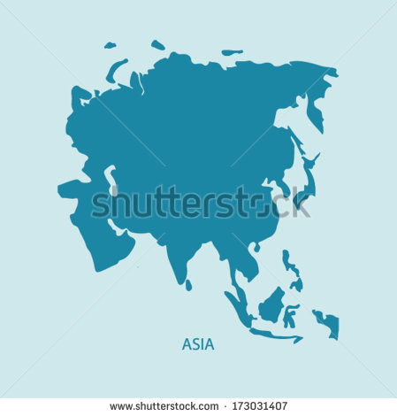 Asia Vector Map