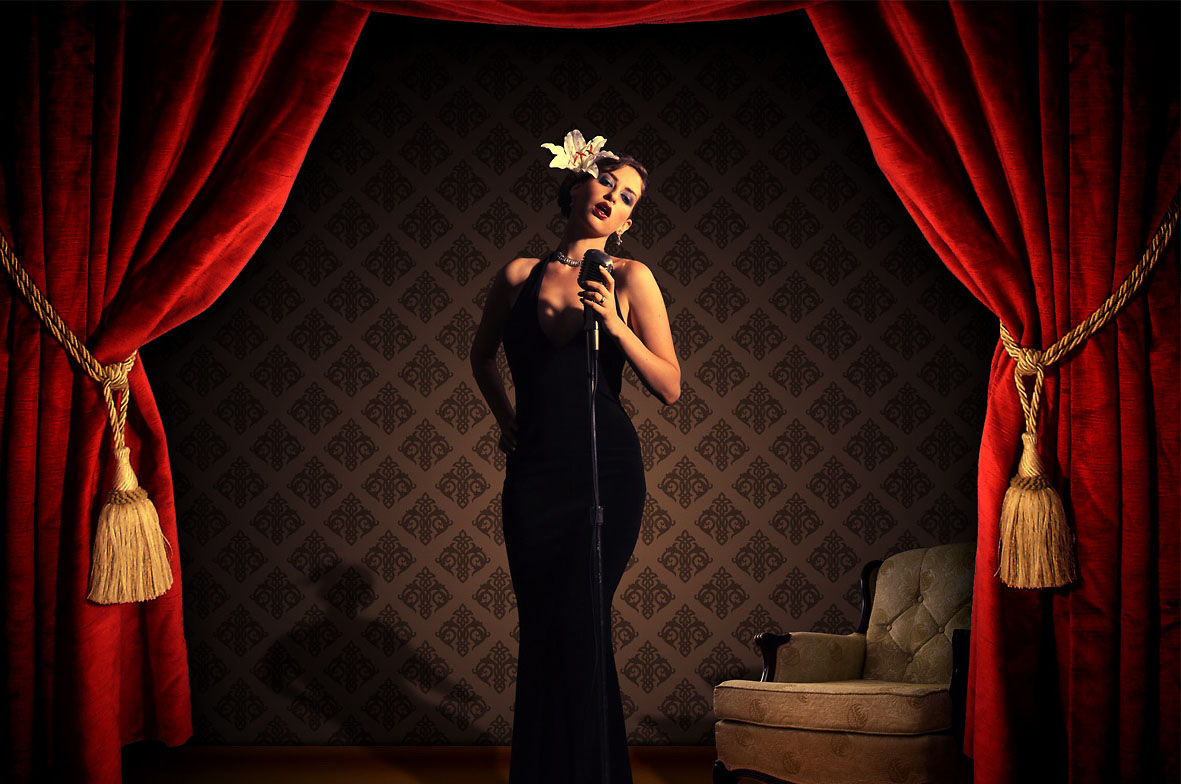 Background Singer On Stage Art Background Singer On Stage Art