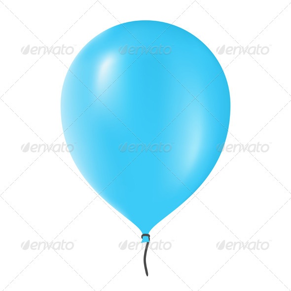 Birthday Balloons PSD