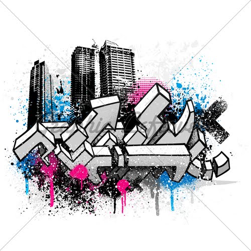 Black Graffiti Background Designs