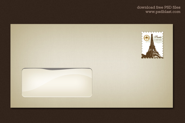 Blank Envelope Template