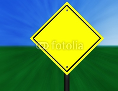 Blank Street Sign Graphic
