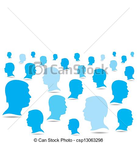 Blue Business People Clip Art