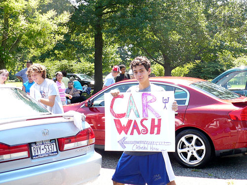 Car Wash Sign for Kids