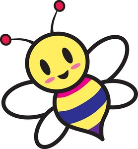 Cartoon Bumble Bee Clip Art