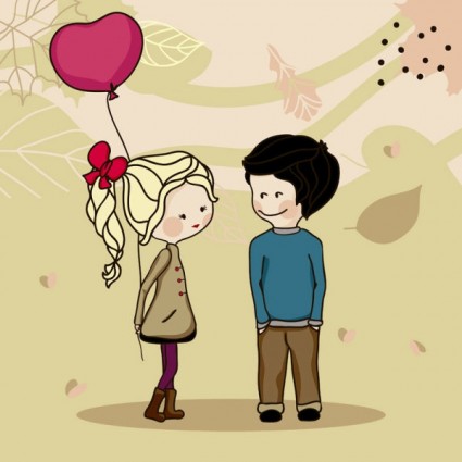 Cartoon Couple Vector