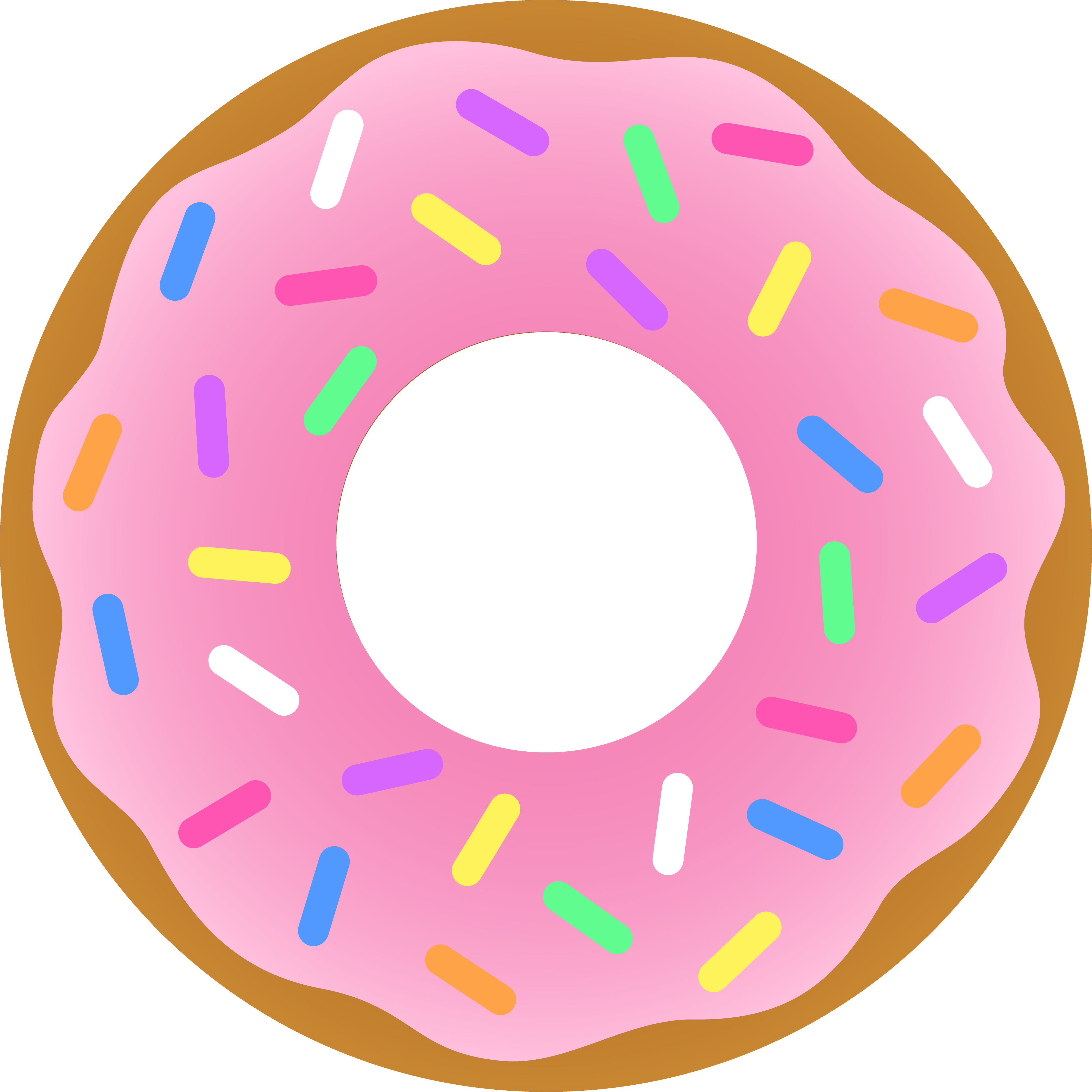 Cartoon Donut Clip Art