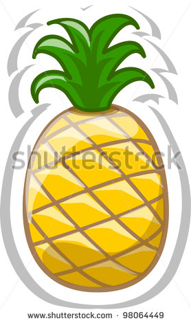 Cartoon Pineapple