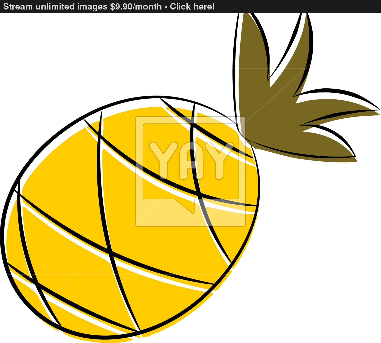 Cartoon Pineapple