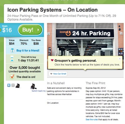 Central Parking NYC Discount Coupons