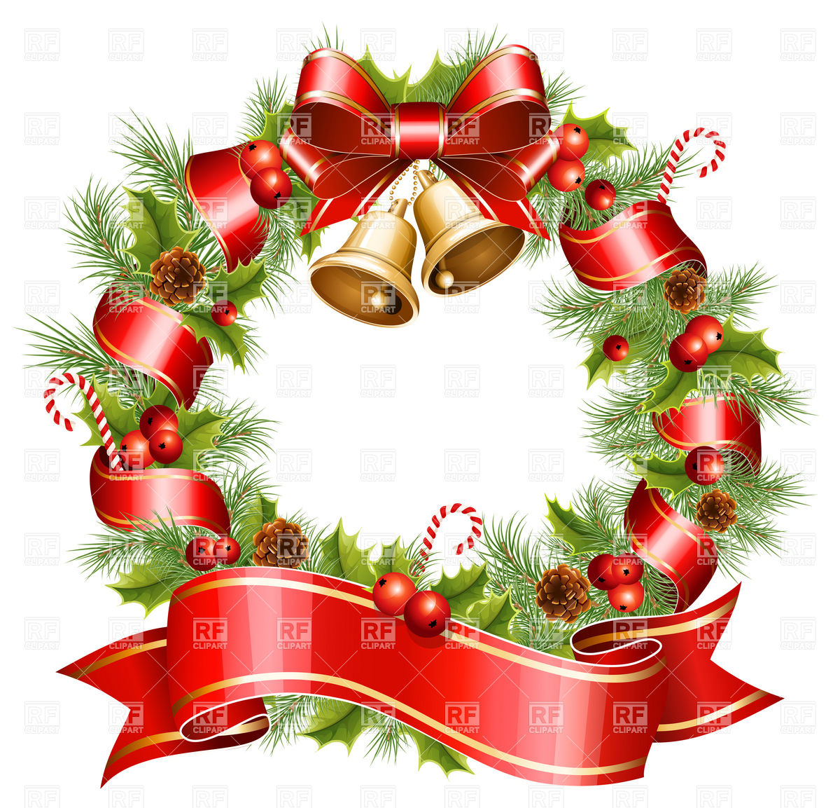 Christmas Wreath Clip Art Free Download
