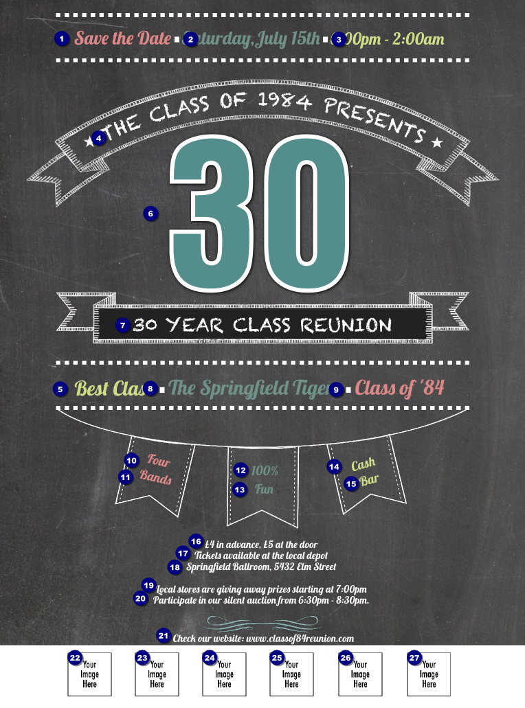 Class Reunion Flyer