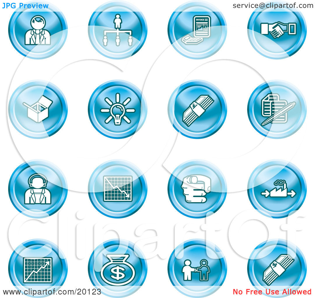 Clip Art Business People Icons