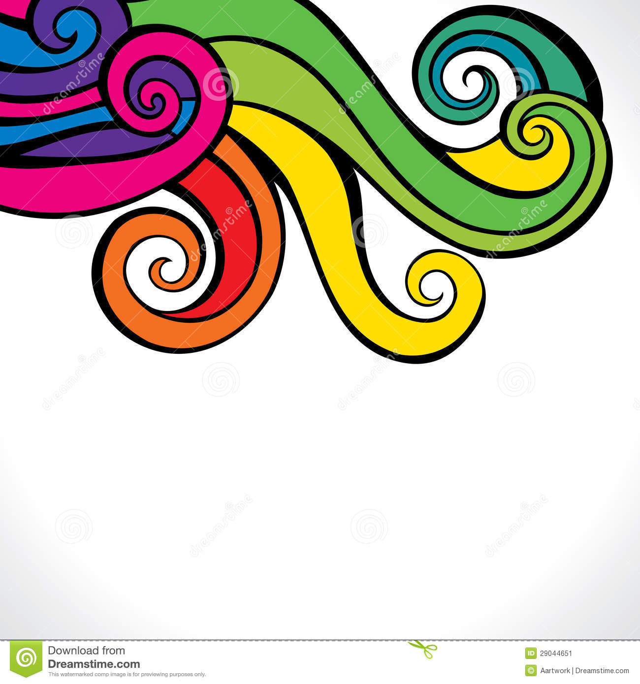Colorful Swirl Designs
