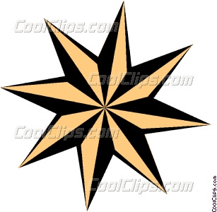 Cool Stars Designs Clip Art