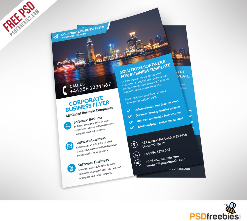 Corporate Business Flyer Free