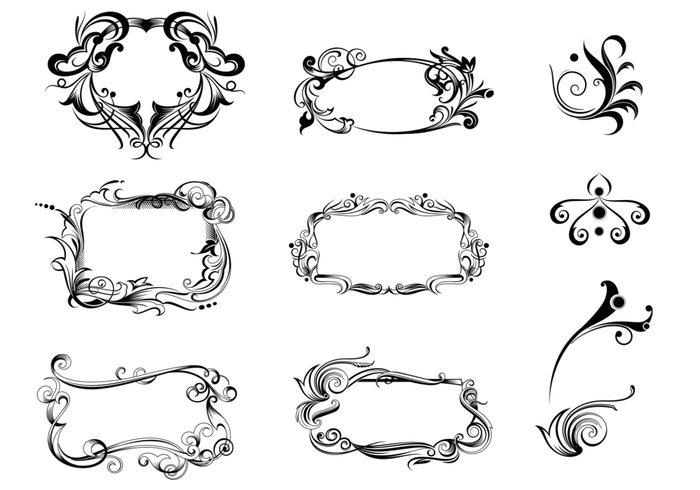 Decorative Ornaments Vector