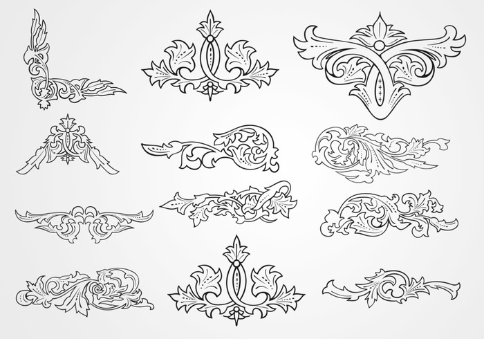 Decorative Ornaments Vector