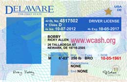 Delaware Driver License Template Photoshop