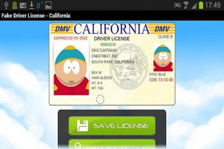 Drivers License Template