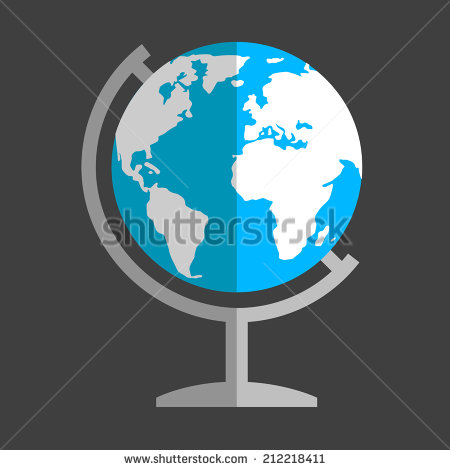 Earth-Globe-Flat-Icon