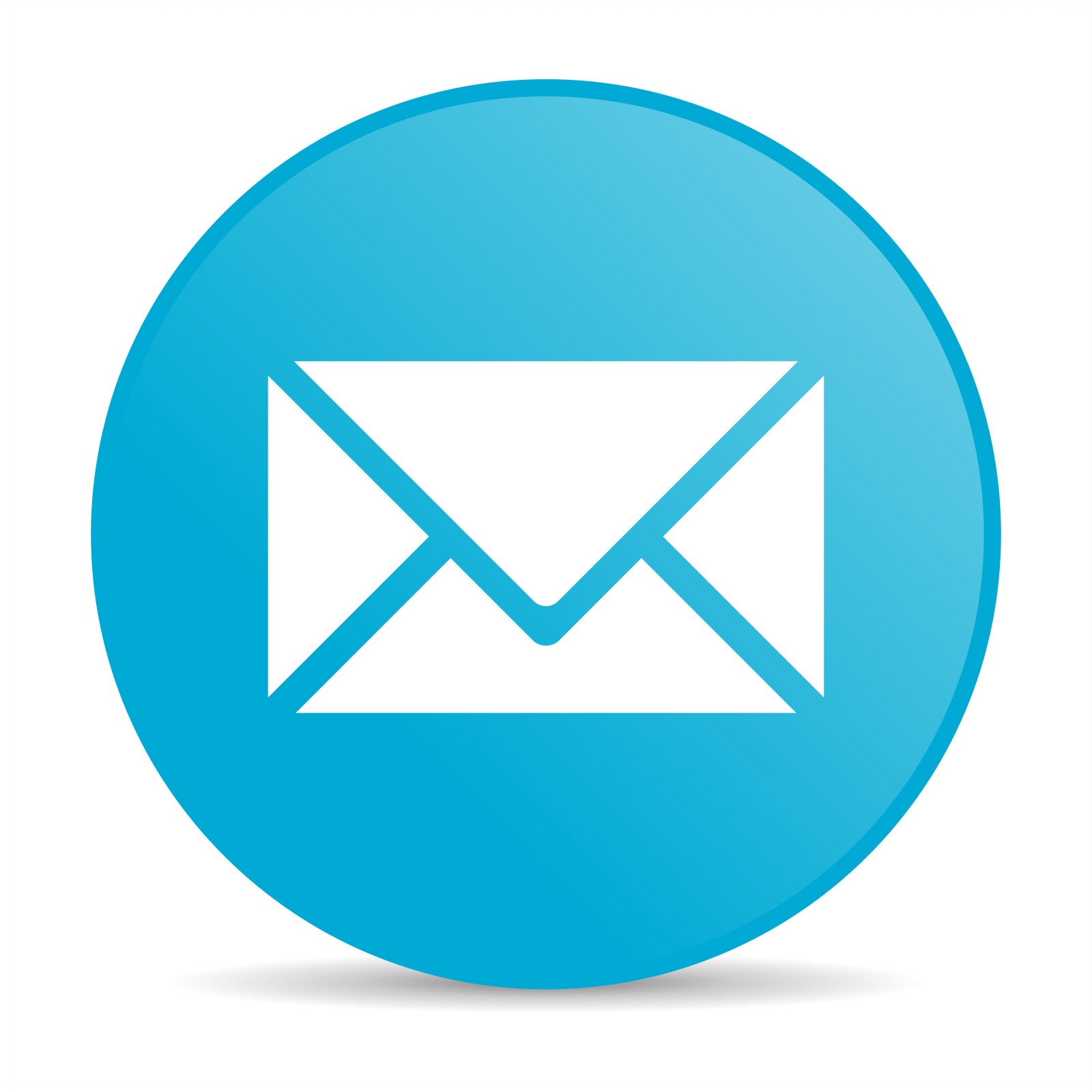 Email Icon Blue Circle Email Icon Blue Circle