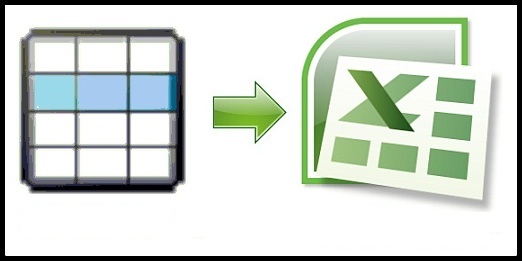 Excel Export Icon