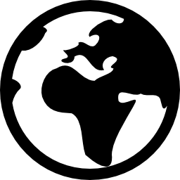 Flat Earth Icon Vector