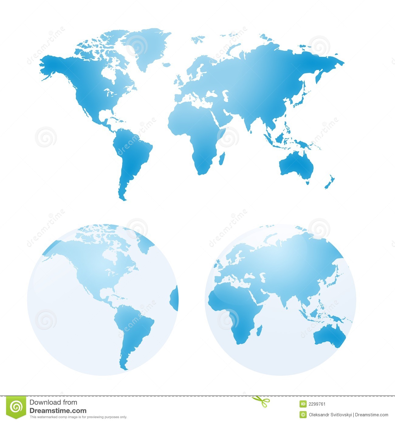 Flat Earth Map Vector