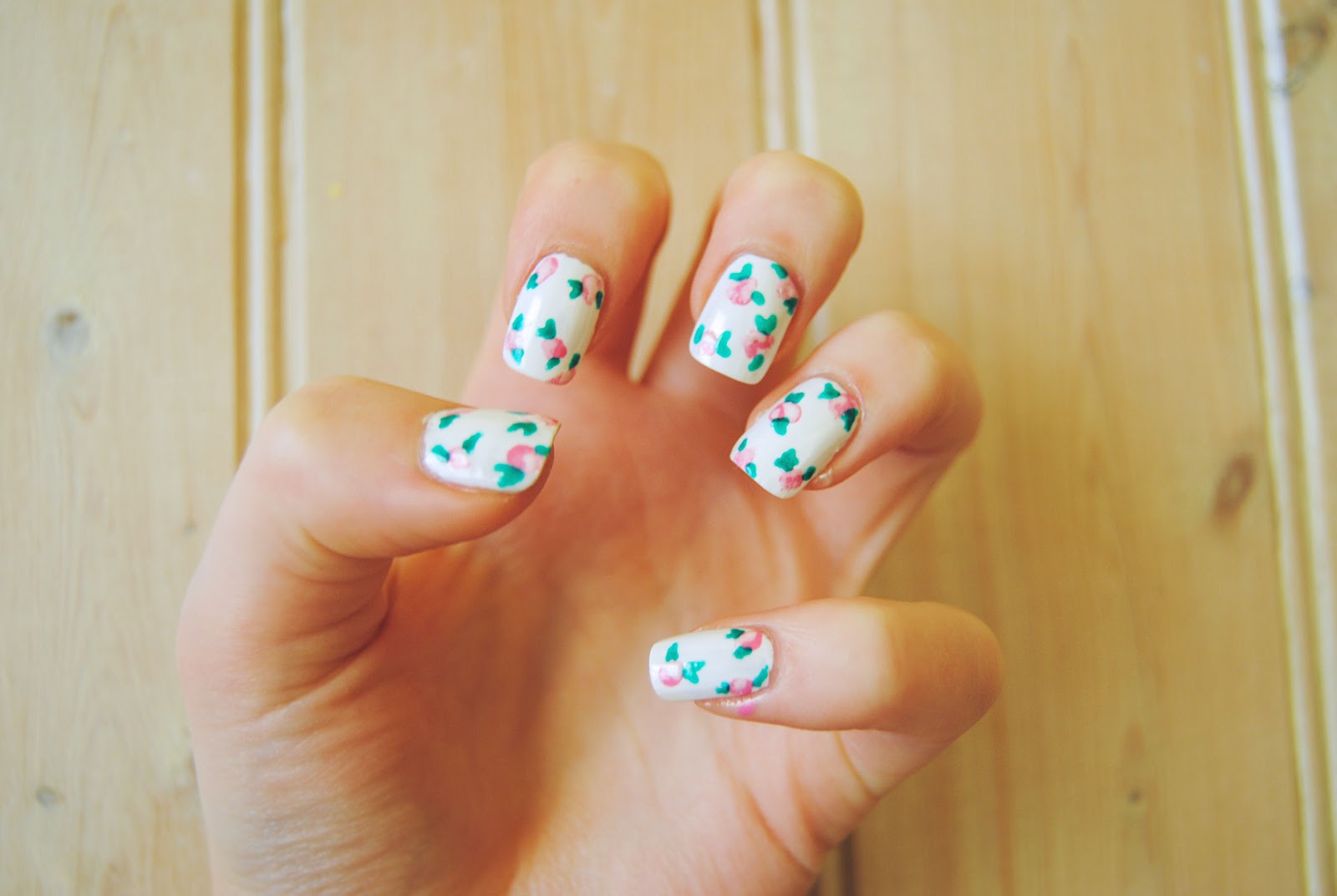 Floral Nail Design Tutorial Floral Nail Design Tutorial