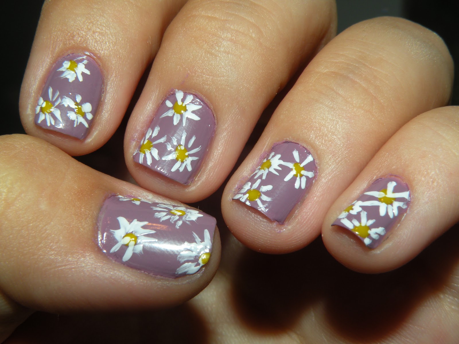 Flower Nail Art