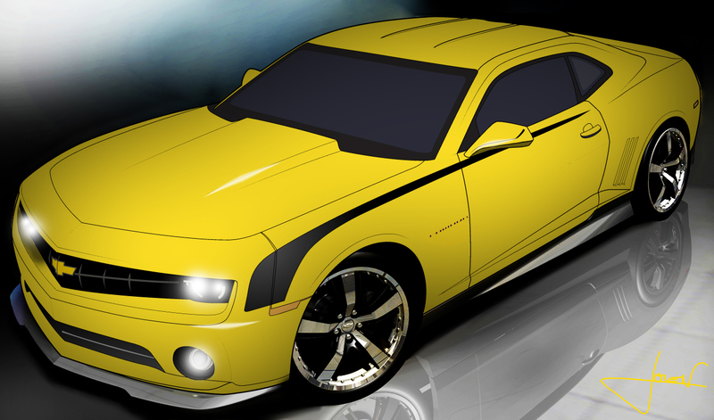 Free Clip Art Camaro Vector