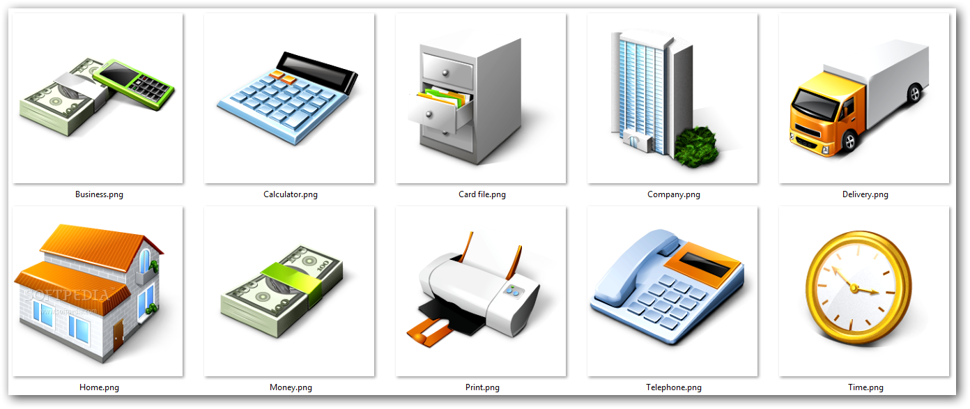 Free Desktop Icons Business