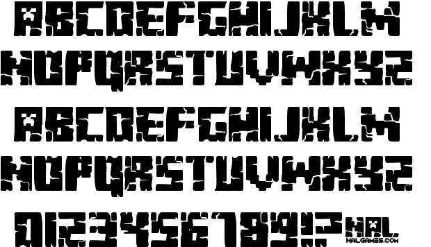 Free Minecraft Font Free Minecraft Font