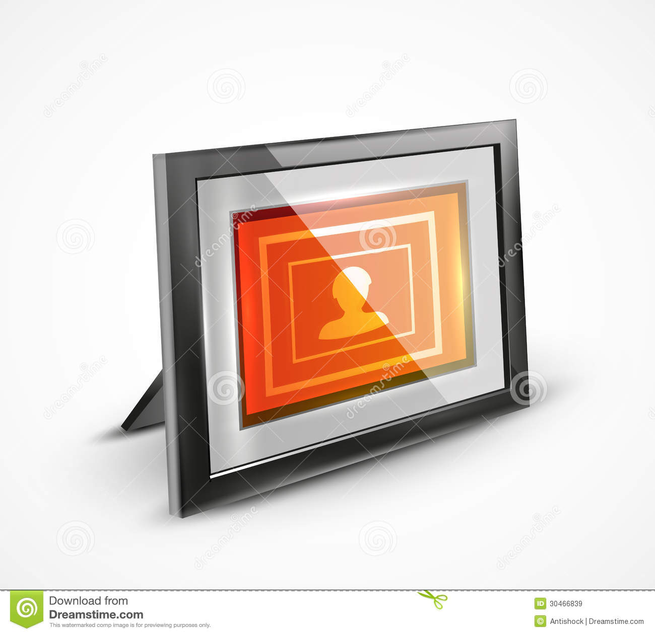 Free Vector Frames 3D