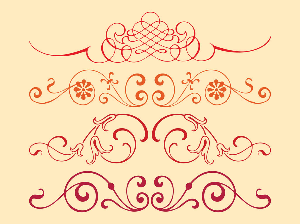 Free Vector Swirl Designs