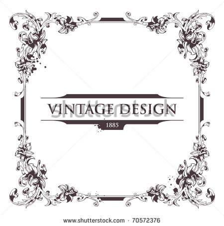 Free Vintage Flourish Frames