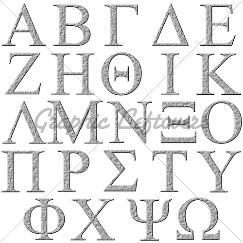 Greek Alphabet Symbols Font