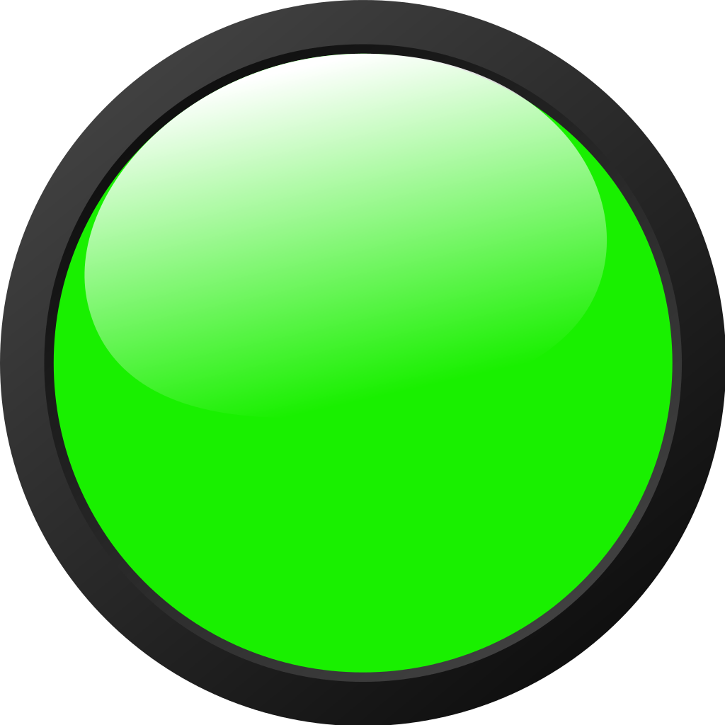 Green Traffic Light Icon