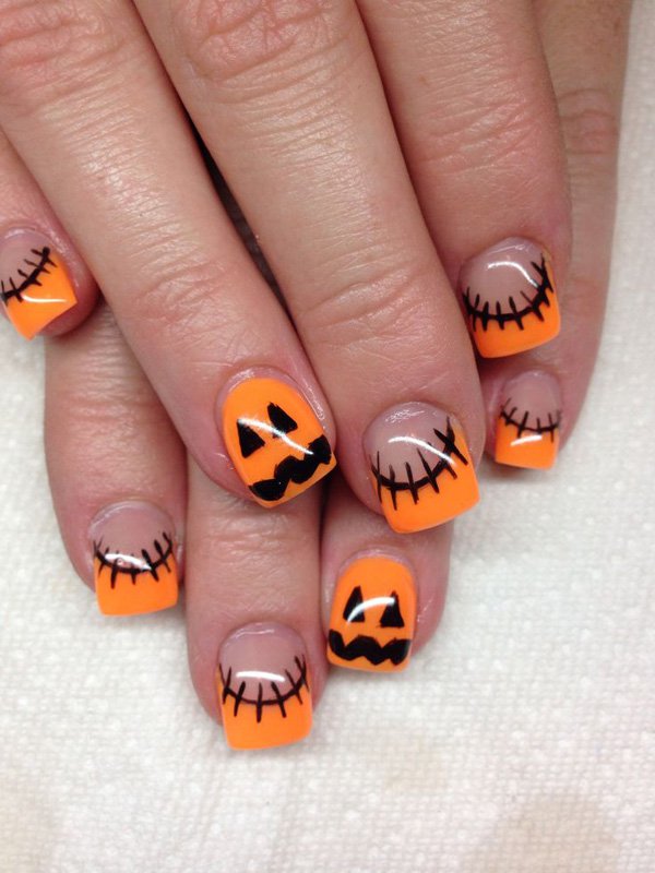 Halloween Nail Art Designs