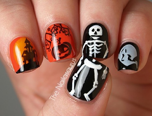 Halloween Nail Art