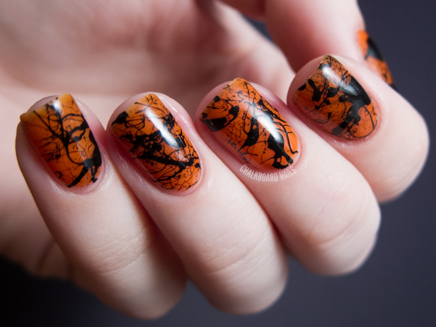 Halloween Nail Designs Short Nails