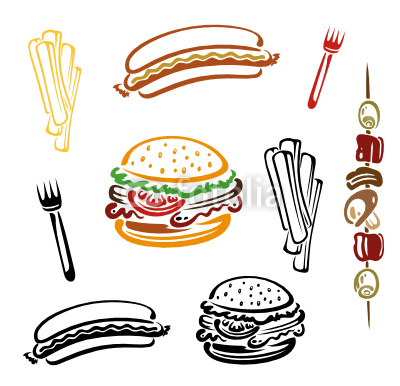 Hamburger Vector