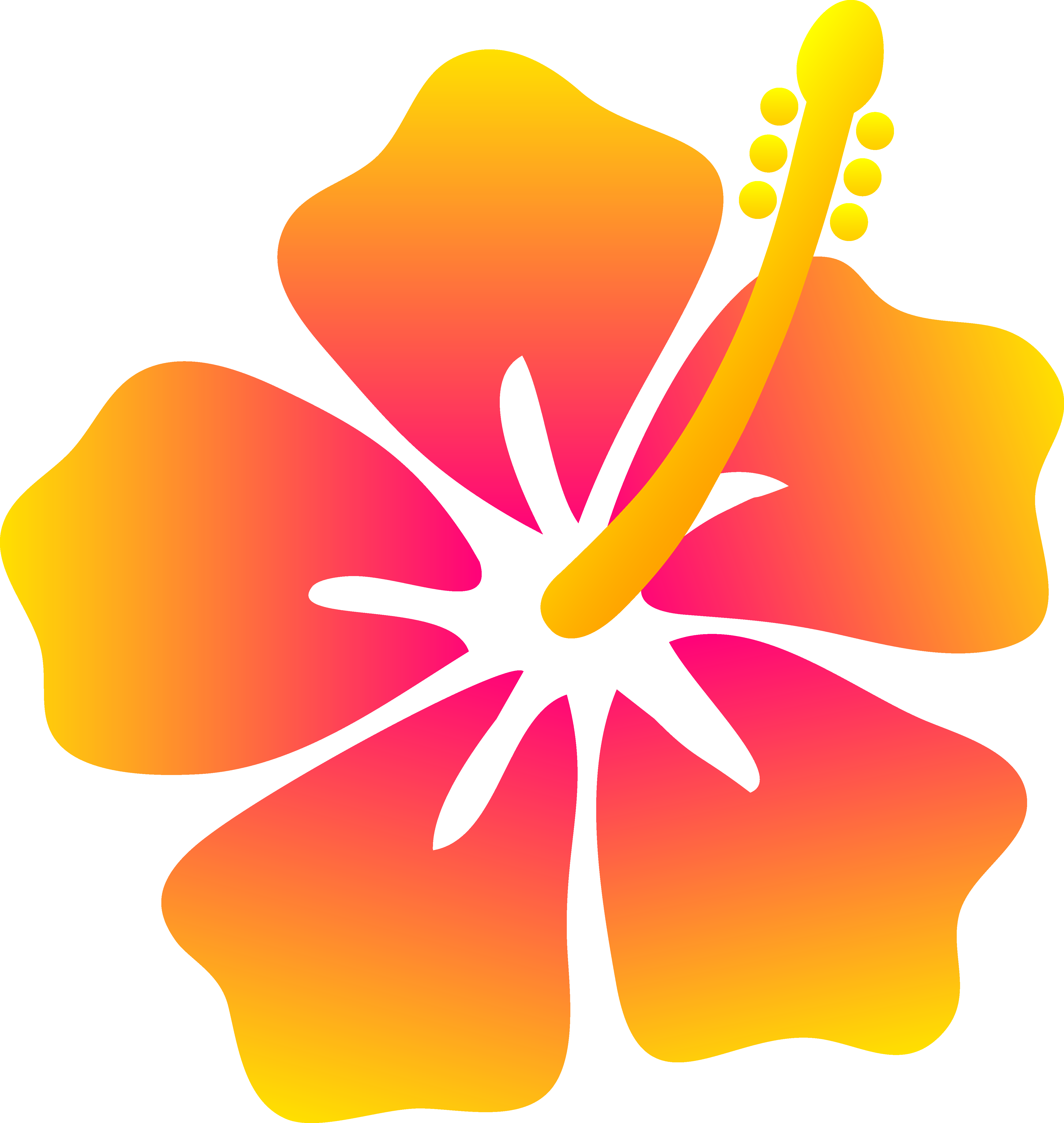 Hawaiian Flower Clip Art