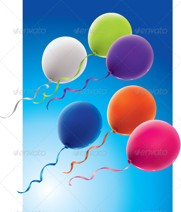 Holiday Balloons Colors